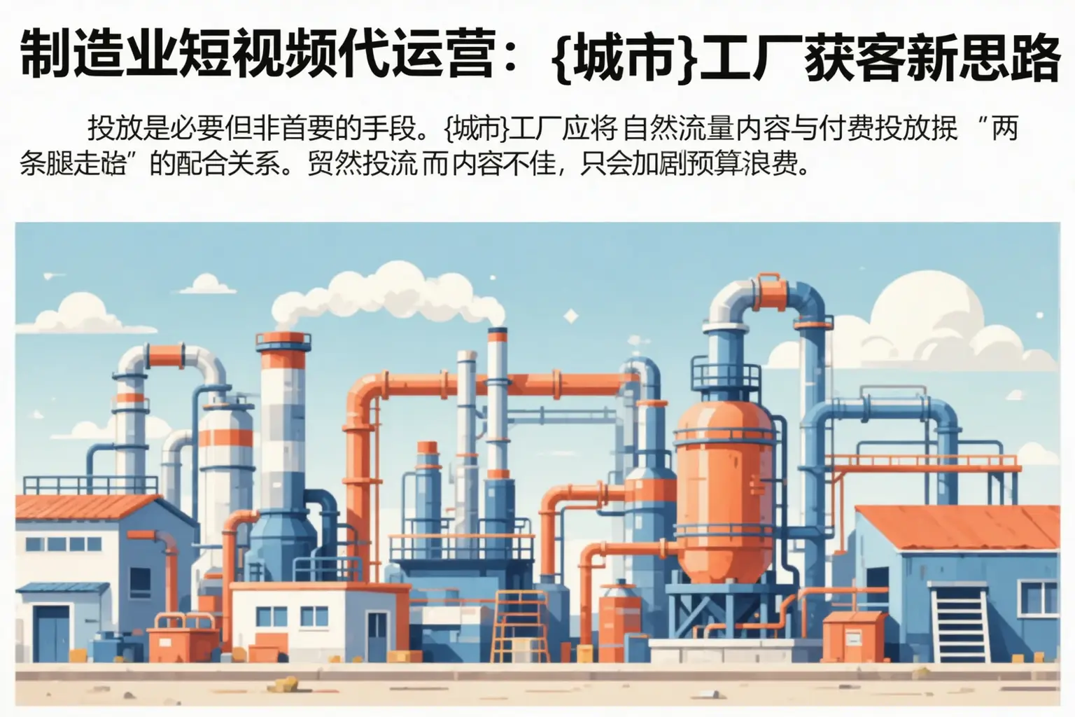 制造业短视频代运营：定南工厂获客新思路