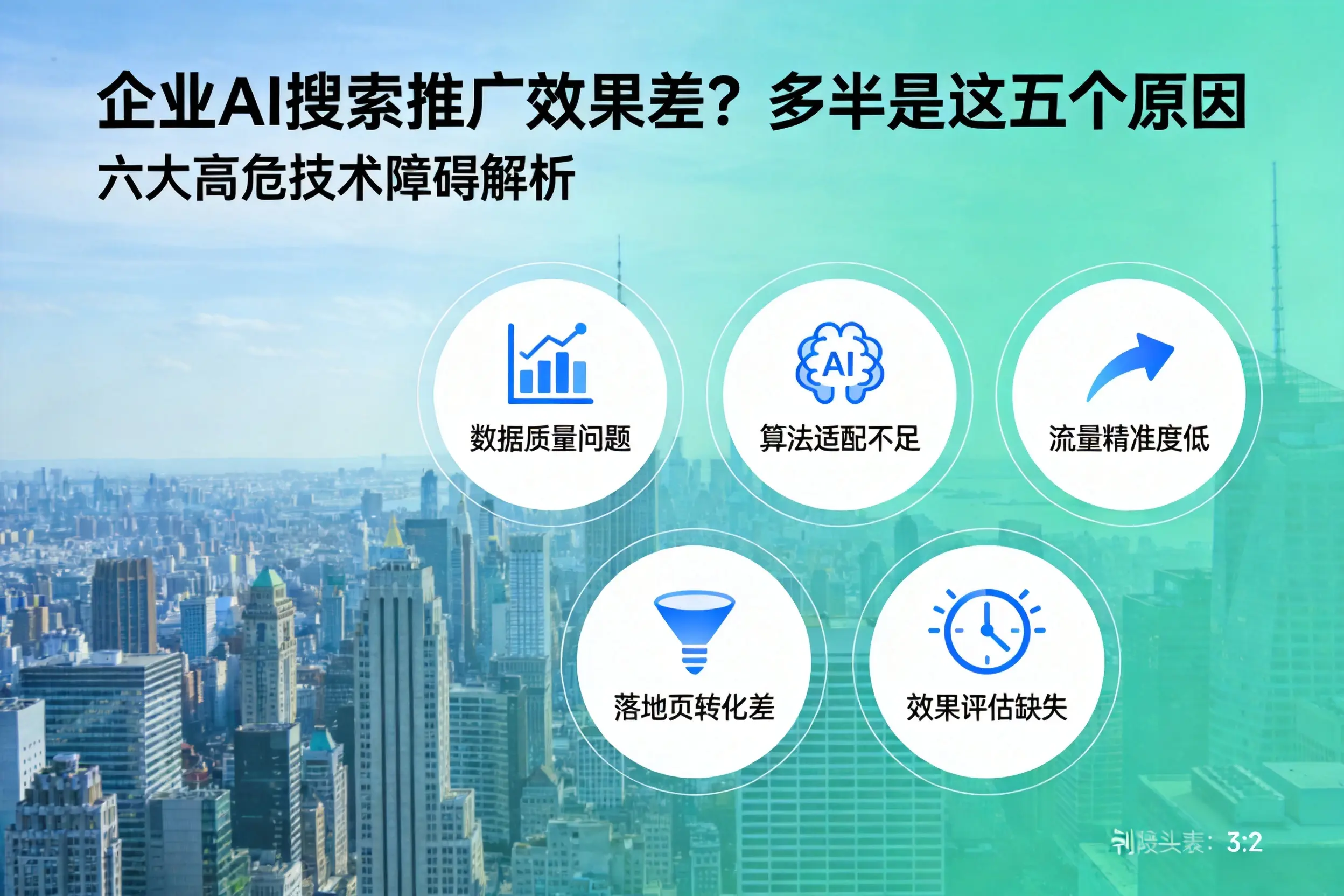 定南企业AI搜索推广效果差?多半是这五个原因